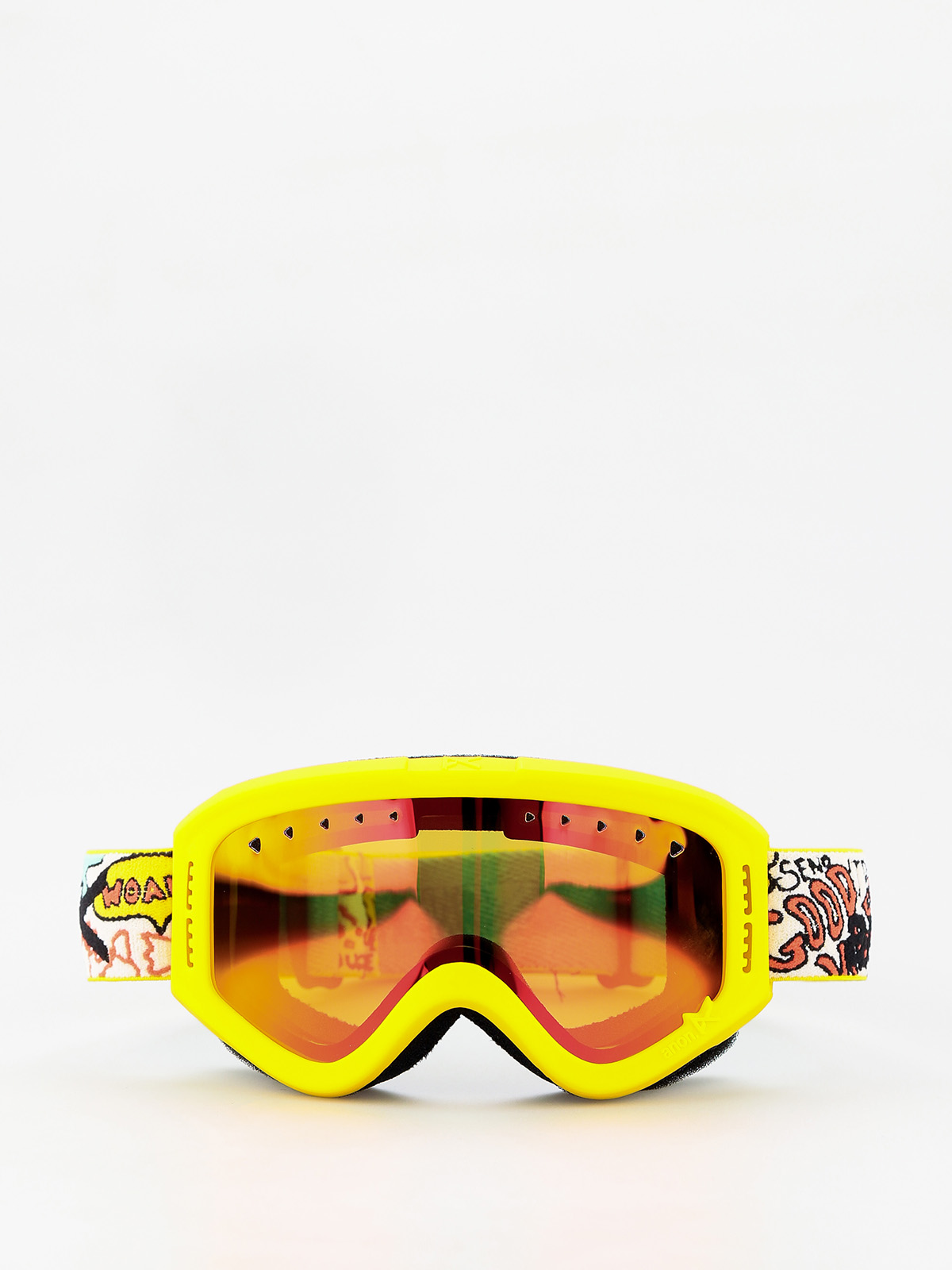 Brýle na snowboard Anon Tracker (pizza/red amber)