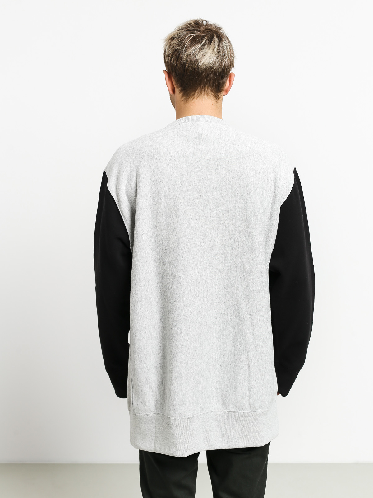 Mikina Champion Premium Crewneck OS (loxgm/nbk)