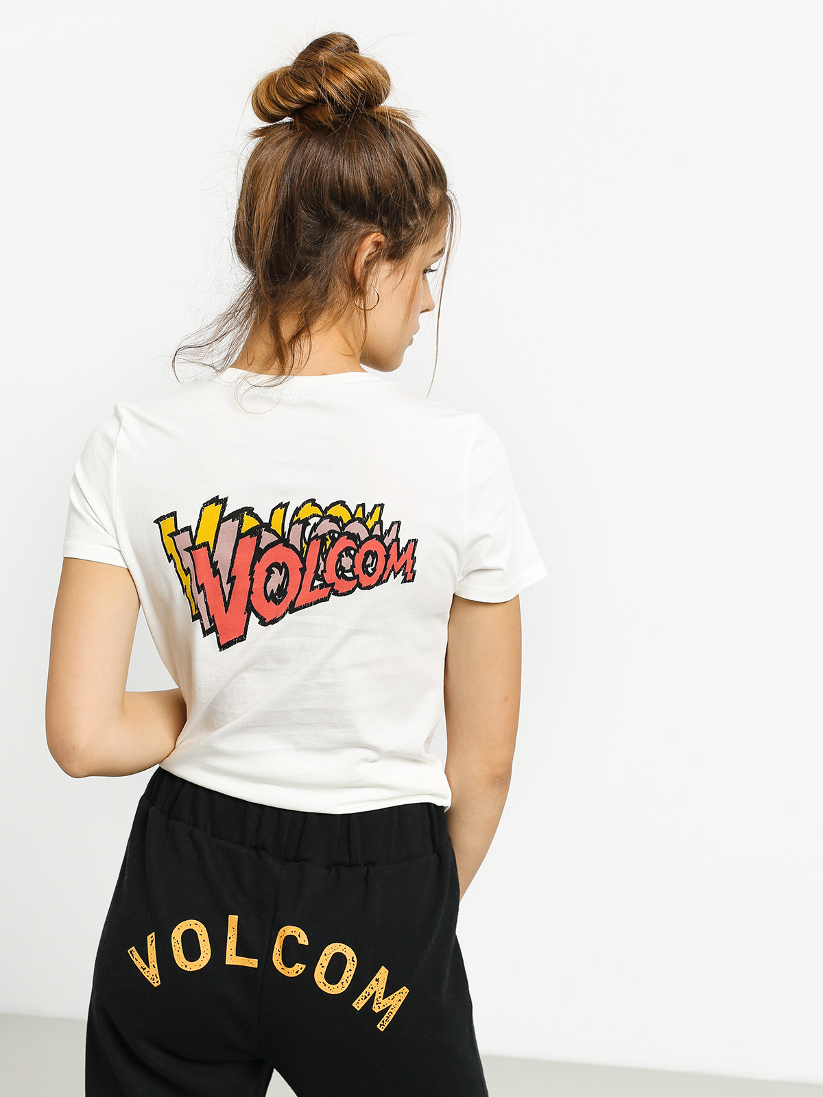 Tričko Volcom Stoked On Stone Wmn (star white)