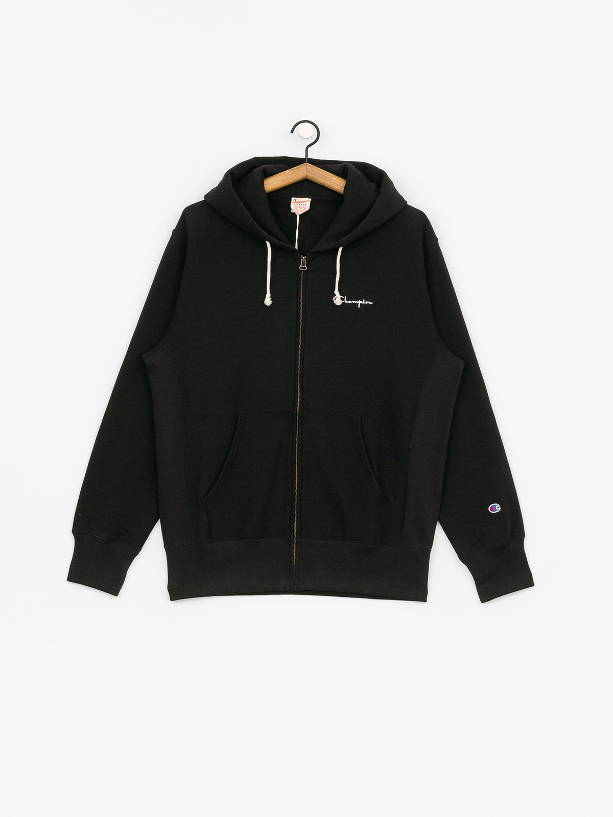Mikina s kapucí Champion Reverse Weave Hooded Full Zip LCL ZHD (nbk)