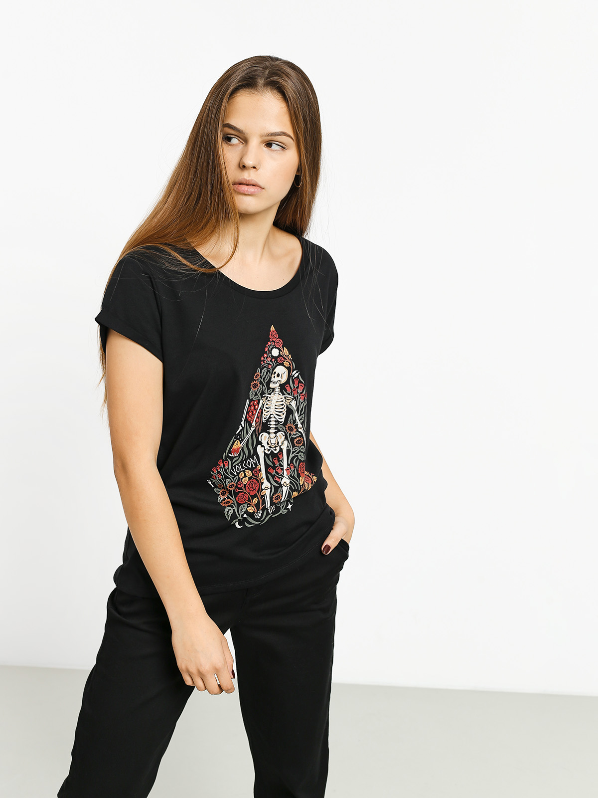Tričko Volcom Radical Daze Wmn (black)
