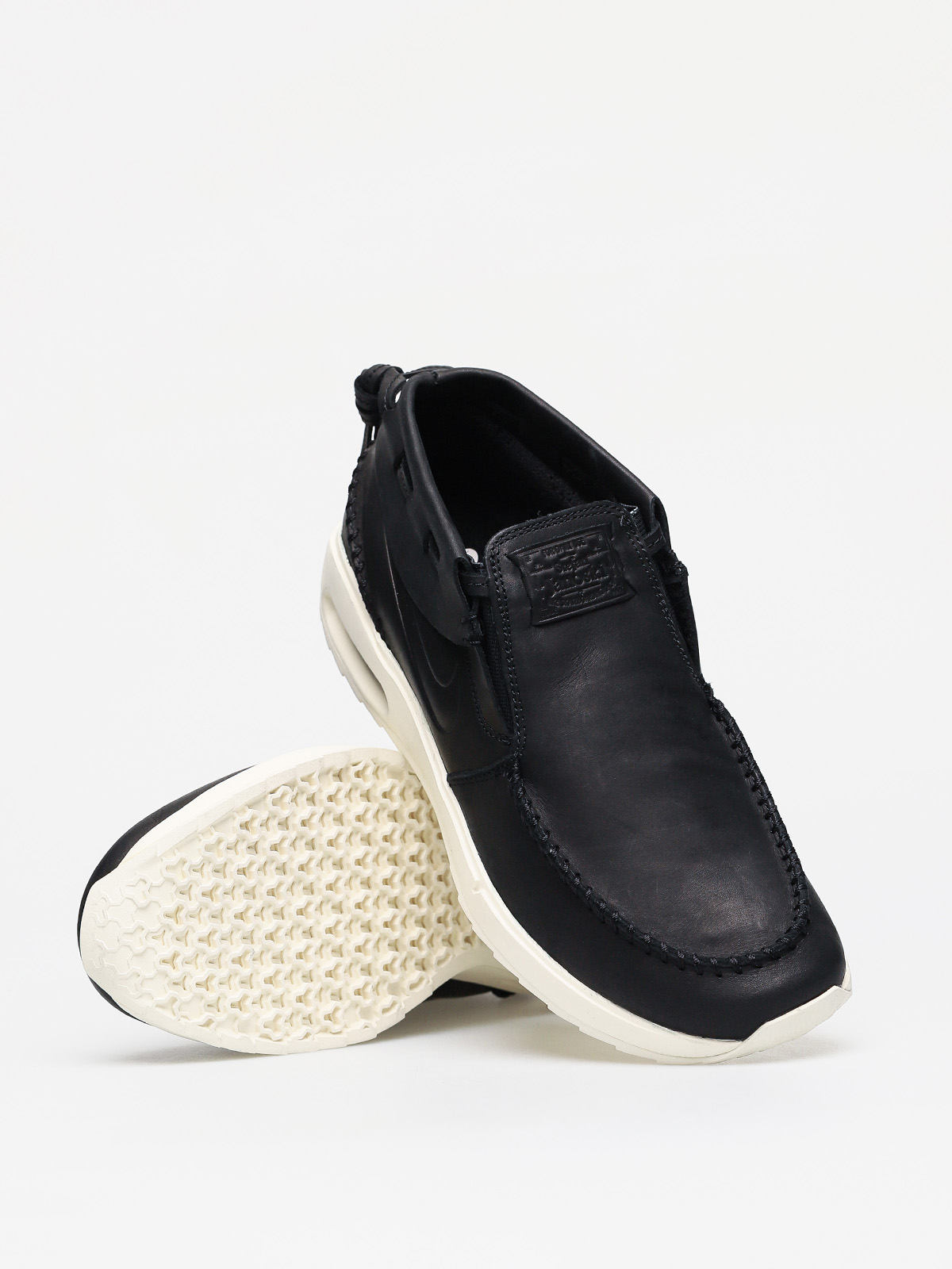 Boty Nike SB Air Max Stefan Janoski 2 Moc (black/black pale ivory)