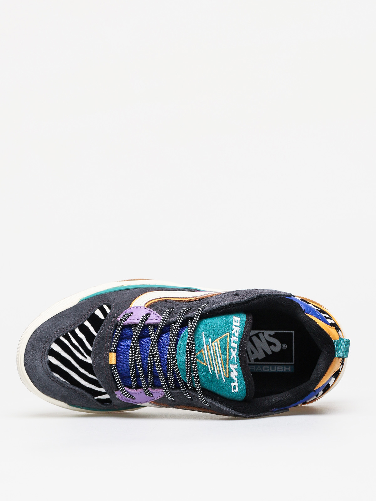 Boty Vans Brux Wc (zebra/tidepool/marigold)