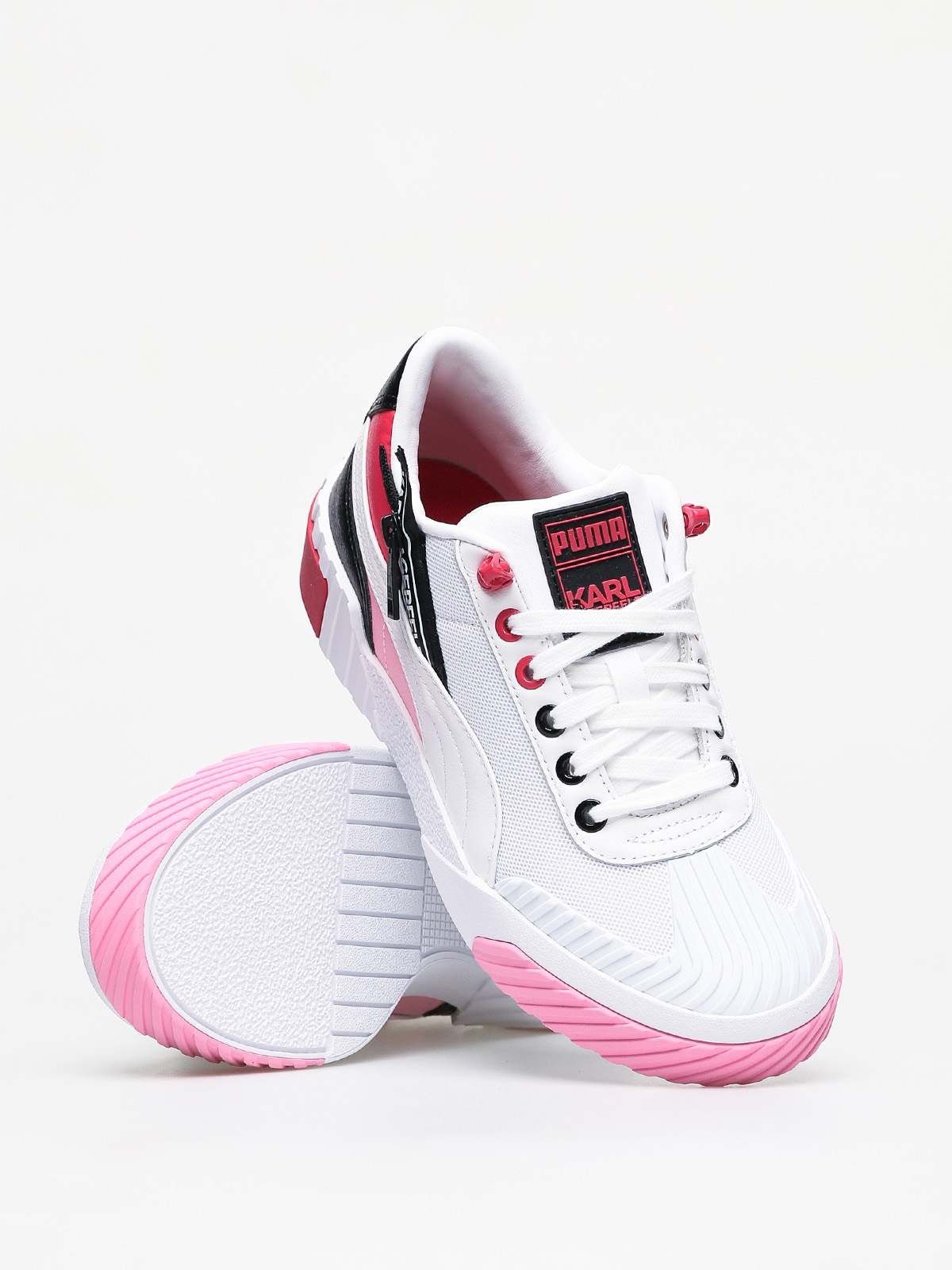 Boty Puma X Karl Lagerfeld Cali Wmn (puma white/puma white/prism pink)