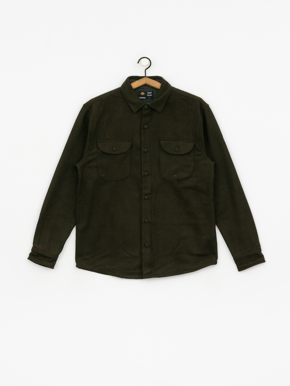 Košile Emerica Nicholson Wool Shirt (army)