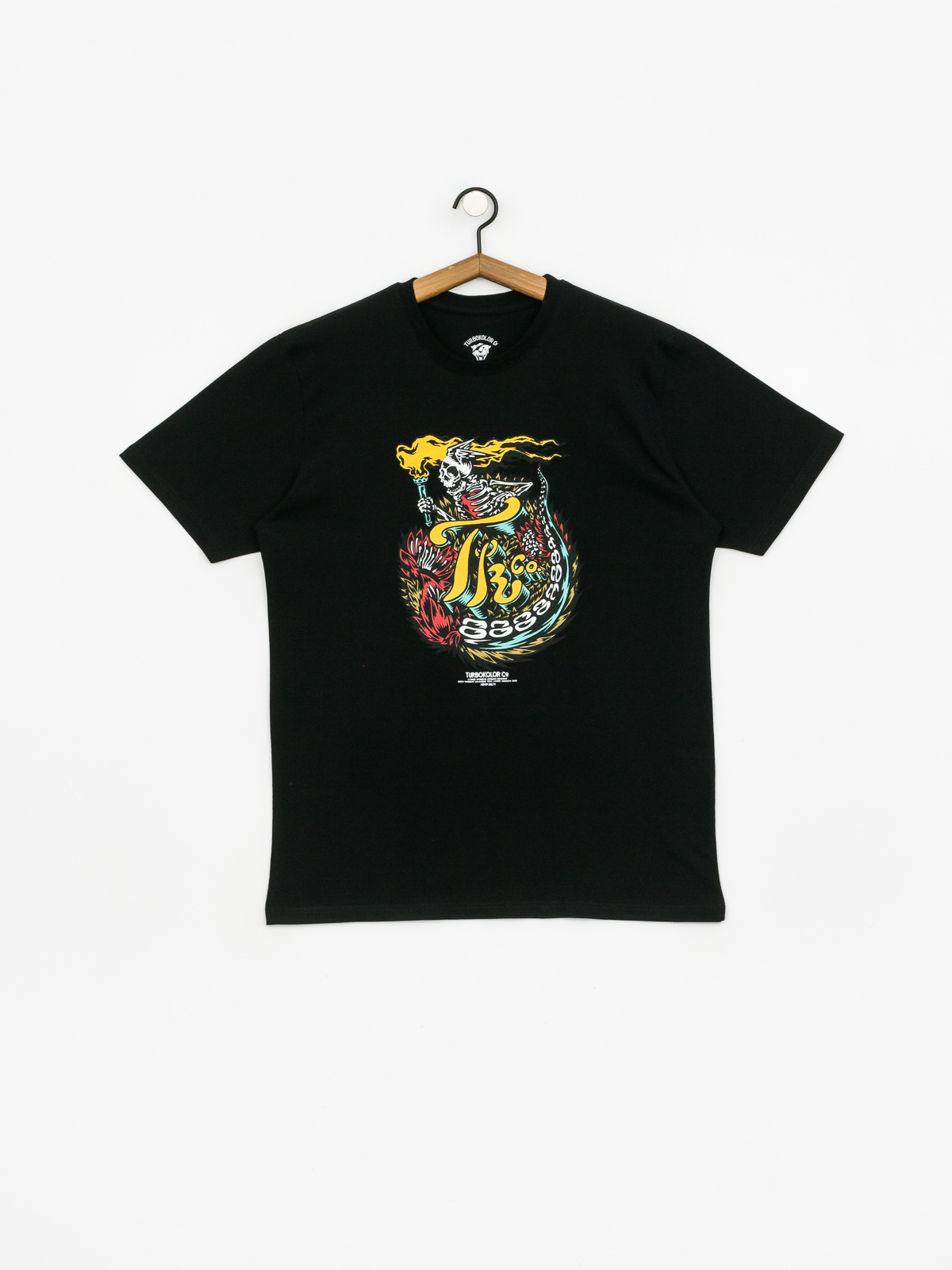 Tričko Turbokolor Seek (black)