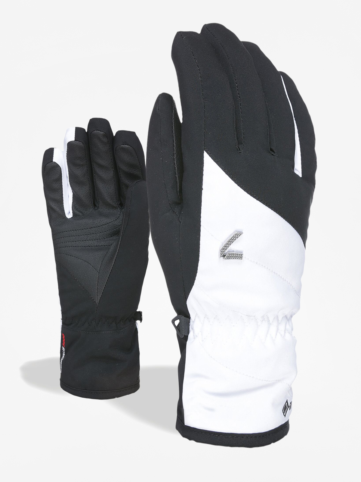 Rukavice Level Astra Gore Tex Wmn (black white)