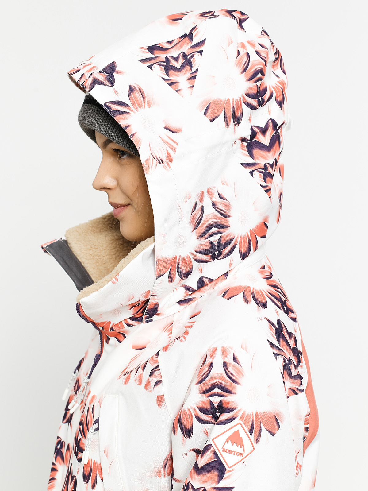 Dámská Snowboardová bunda Burton Prowess (stout white stylus)