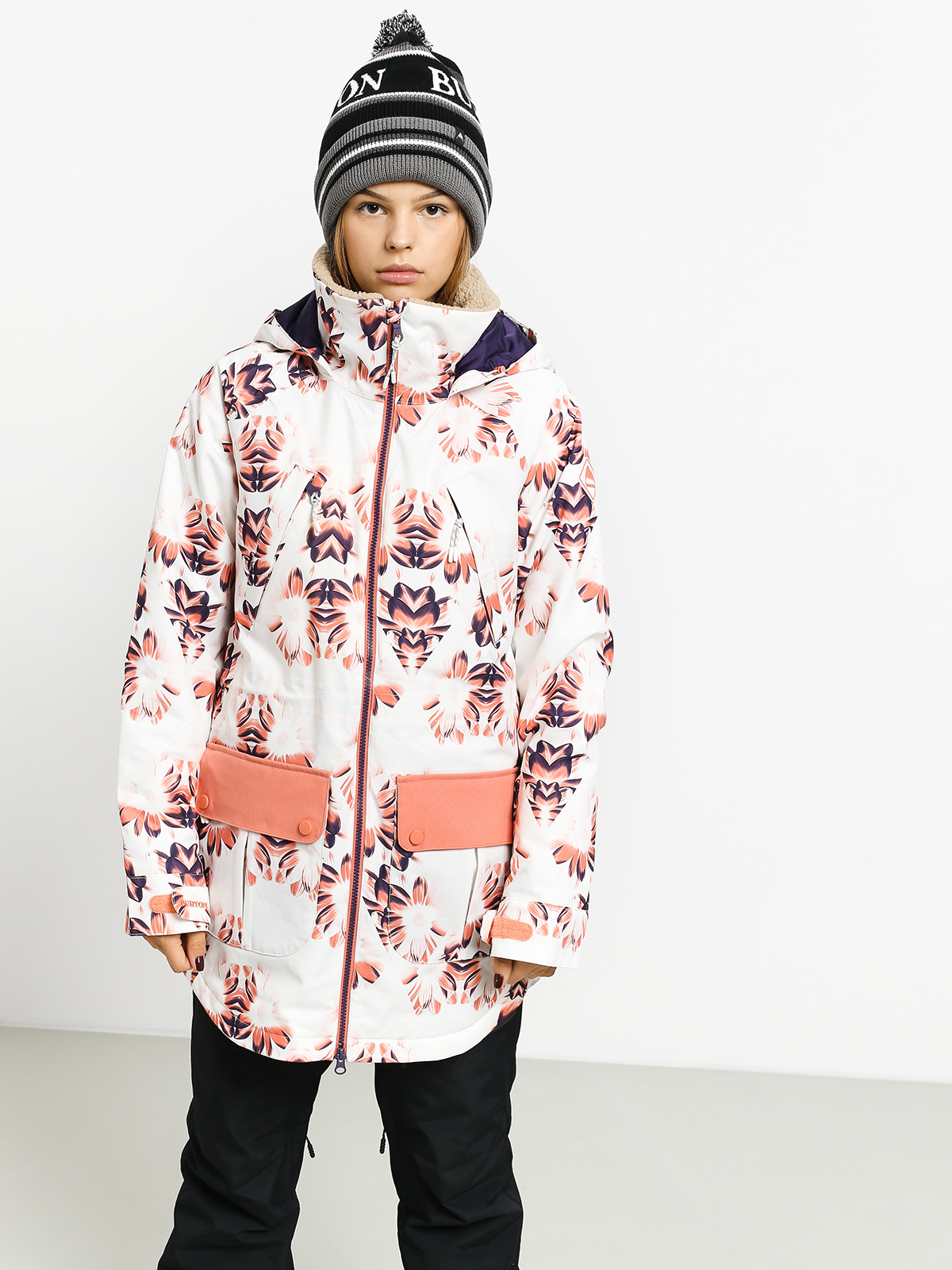 Dámská Snowboardová bunda Burton Prowess (stout white stylus)