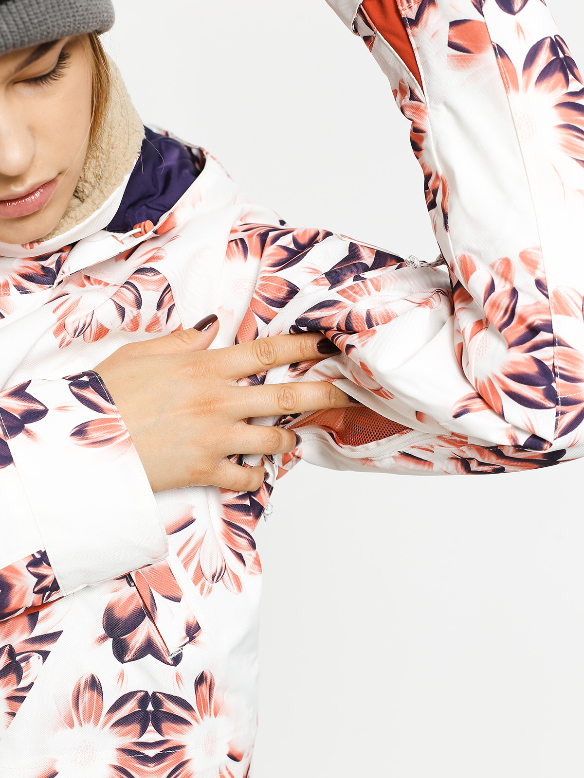 Dámská Snowboardová bunda Burton Prowess (stout white stylus)