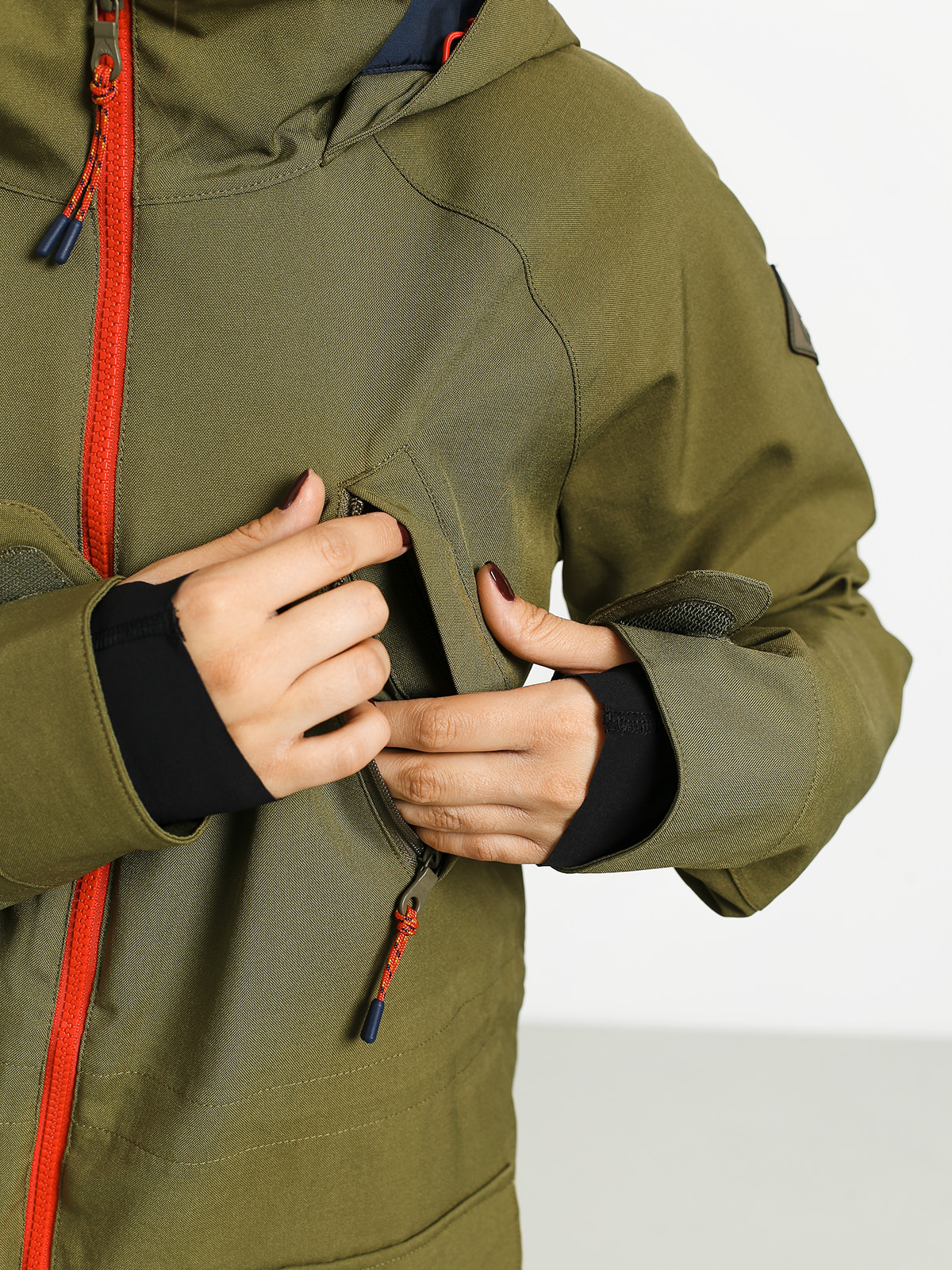 Dámská Snowboardová bunda Burton Prowess (martini olive)