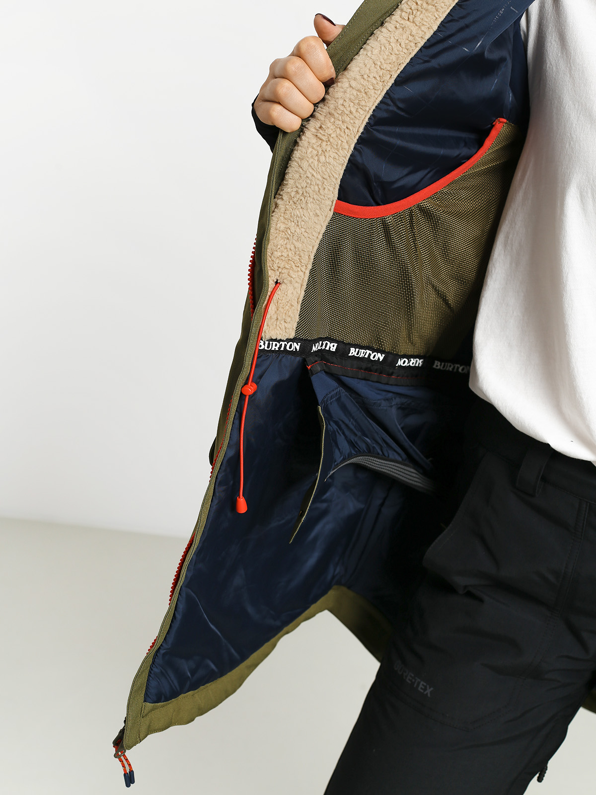 Dámská Snowboardová bunda Burton Prowess (martini olive)