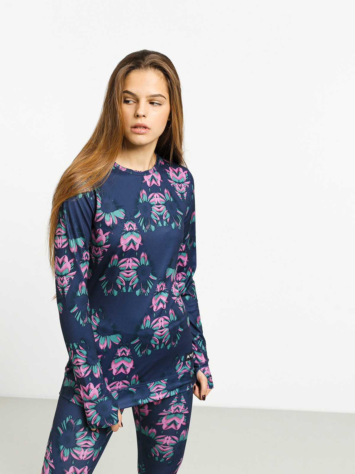 burton dress blue stylus Termotriko Burton Midweight Crew Wmn