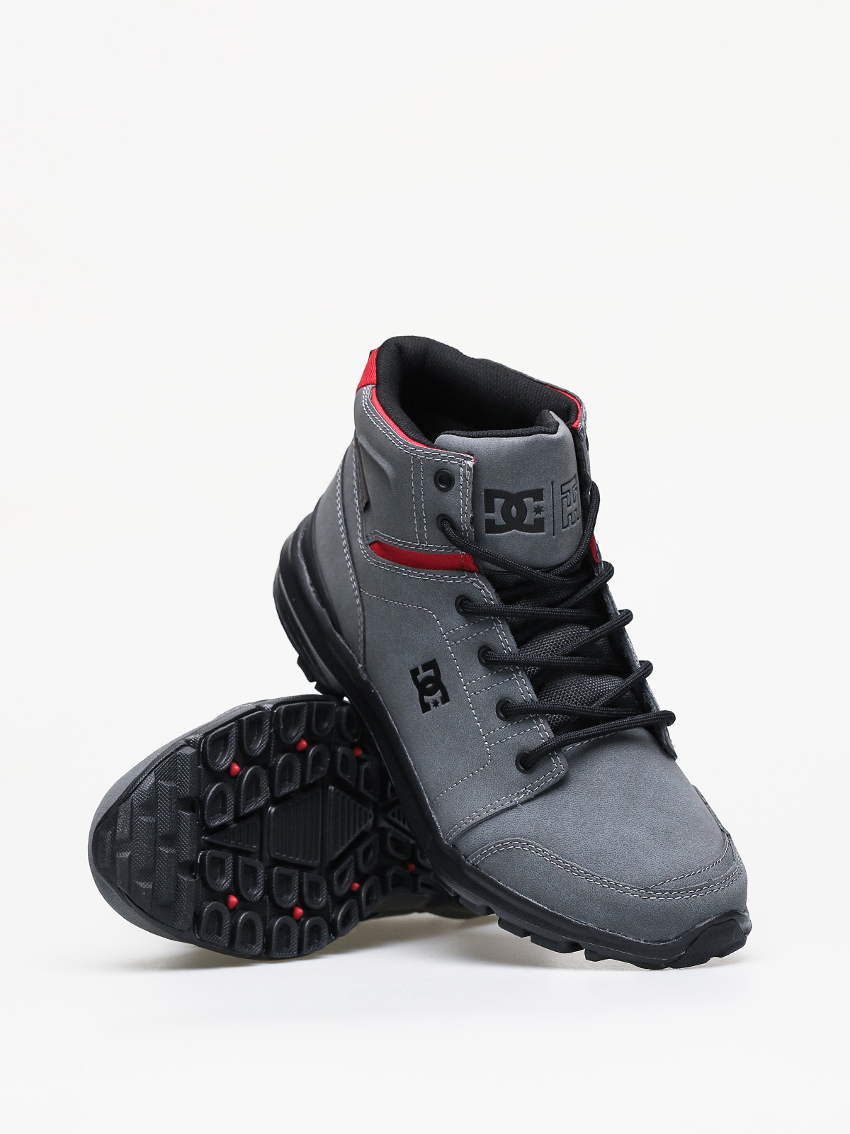 Zimní boty DC Torstein (grey/black/red)