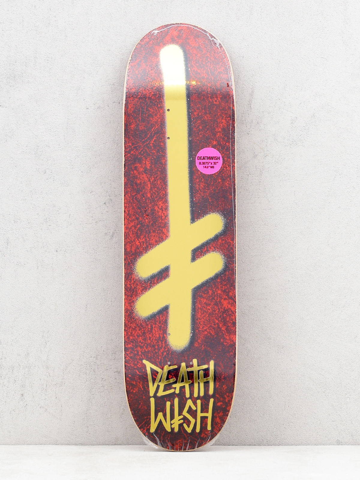 Deska Deathwish Gang Logo Holy (red/gold)