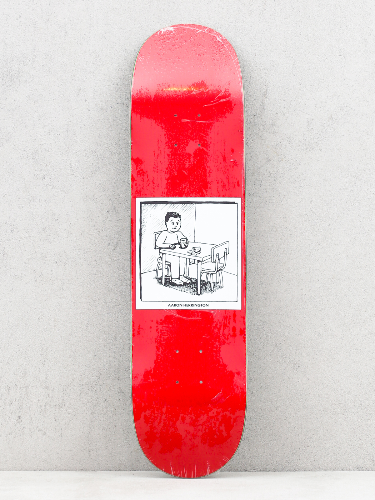 Deska Polar Skate Spilled Milk (red)