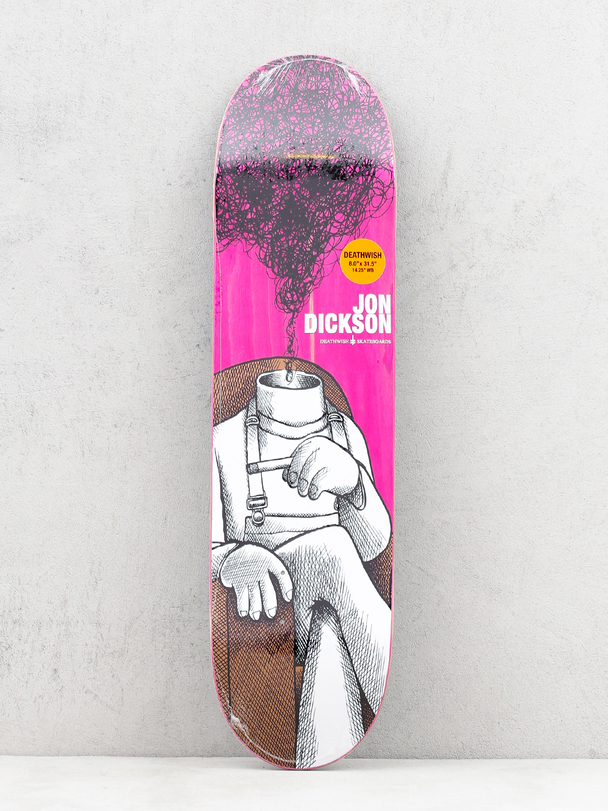 Deska Deathwish Smoke Eyes (pink)