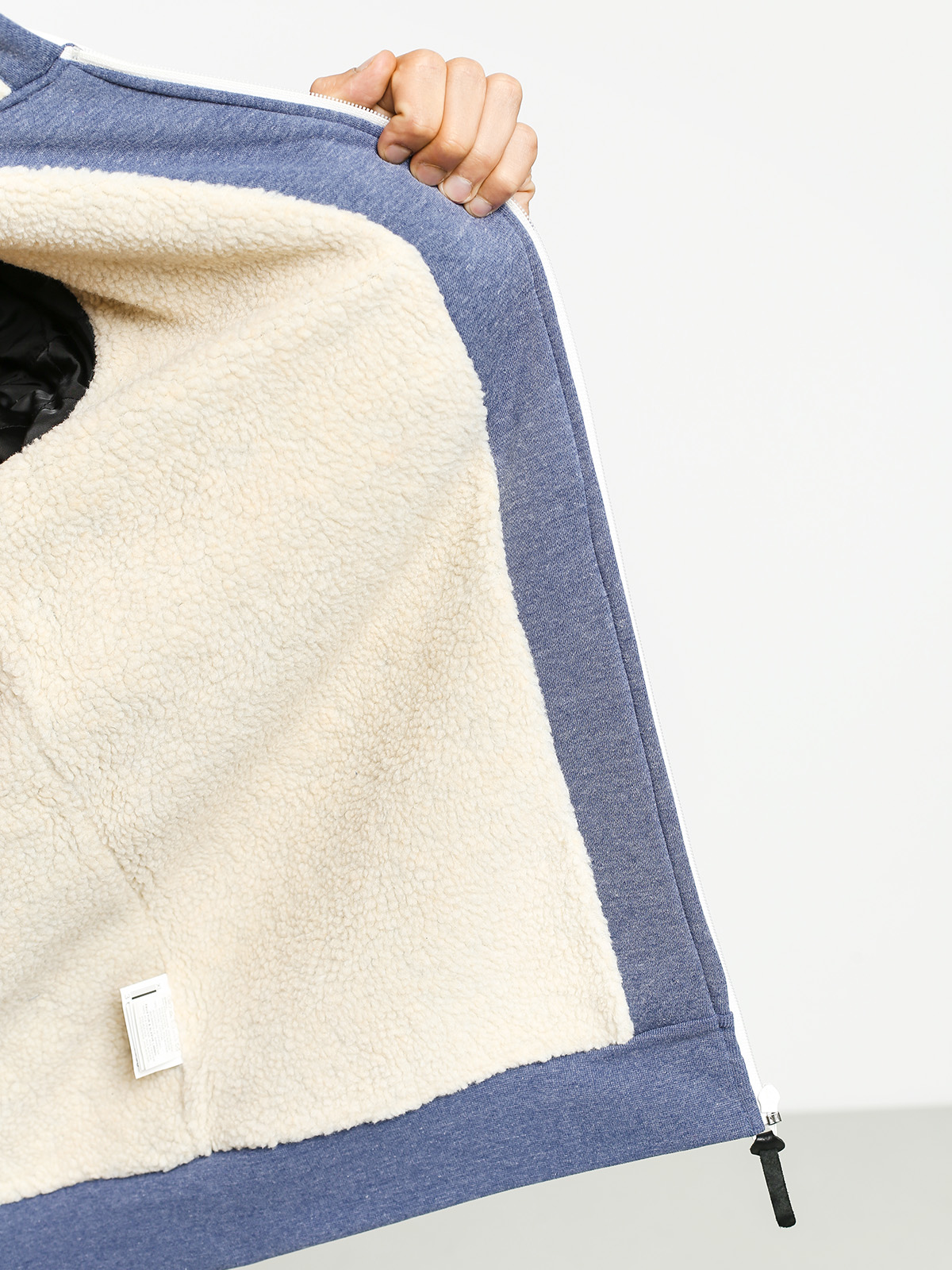 Mikina s kapucí Element Heavy Sherpa ZHD (naval heather)