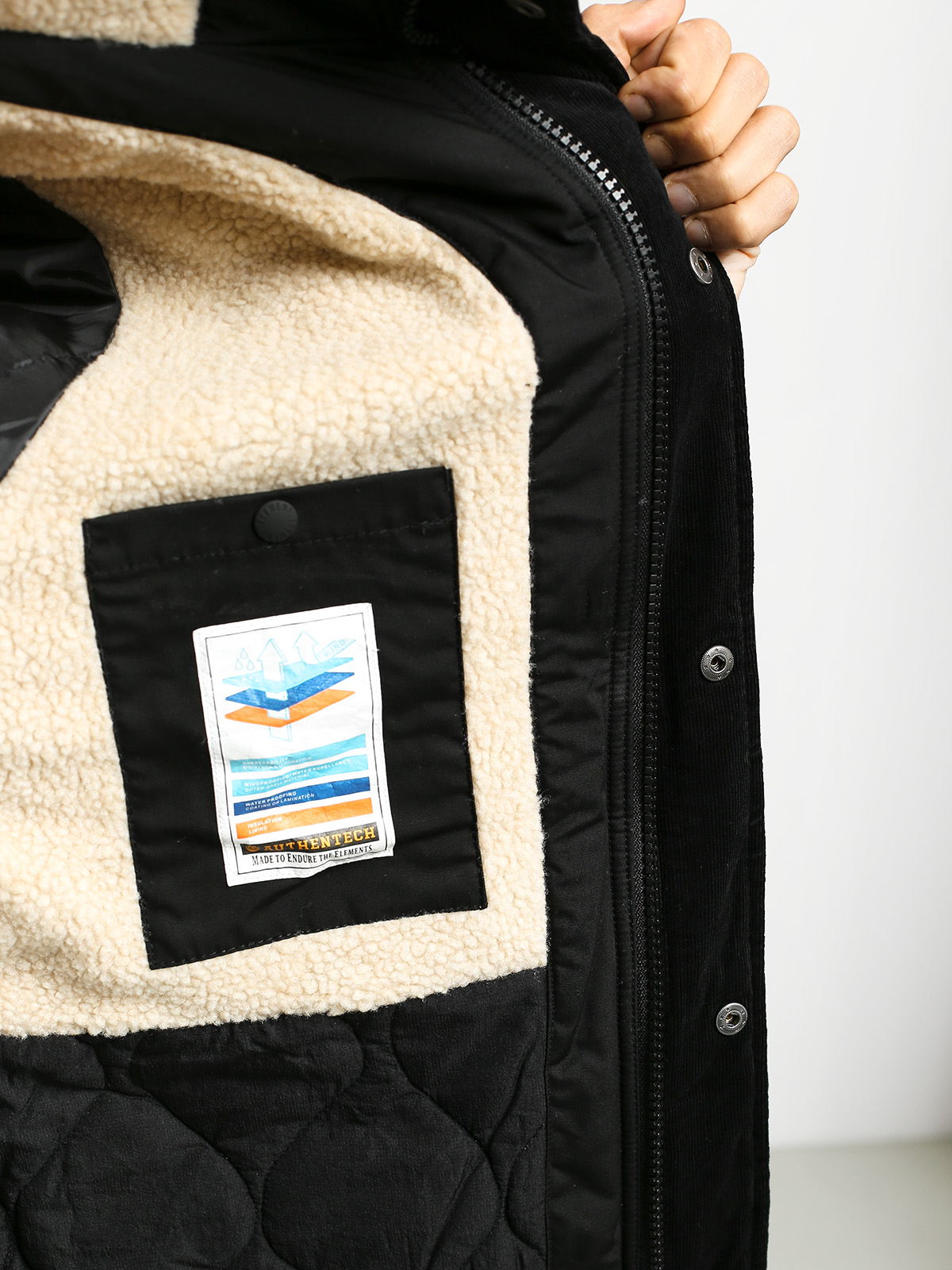 Bunda Element Roghan (flint black)