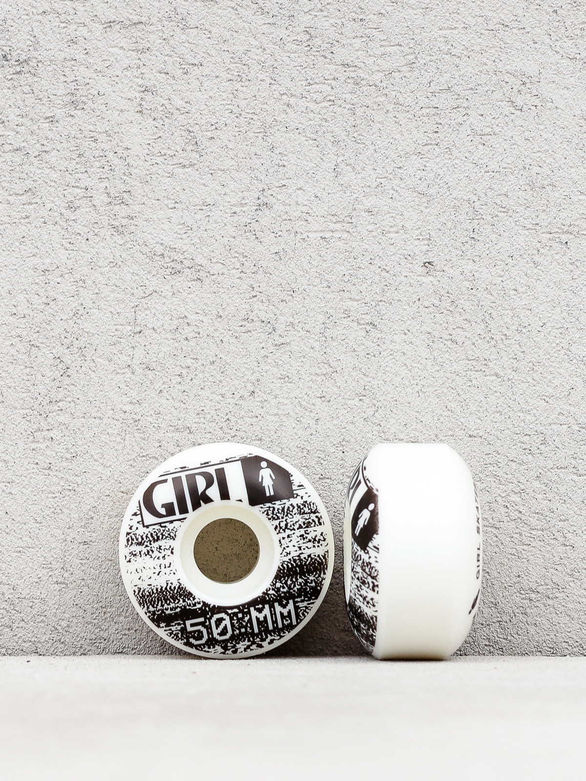 Kolečka Girl Skateboard Static Staple (white/black)