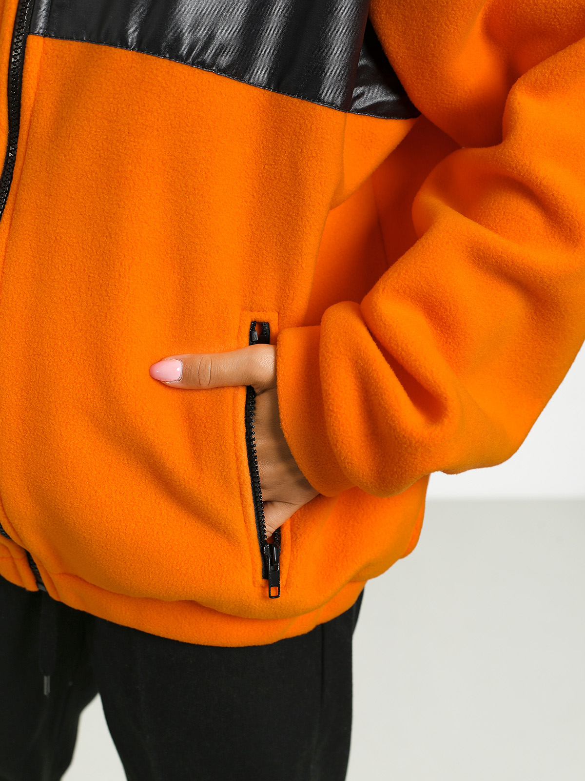 Dámský Fleecová mikina Local Heroes Orange Fleece Zip (orange)