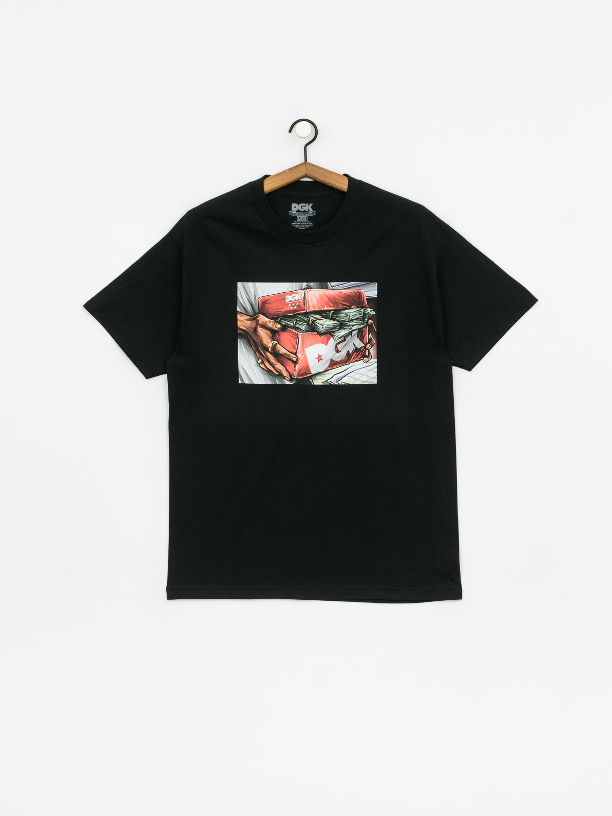 Tričko DGK Loaded (black)