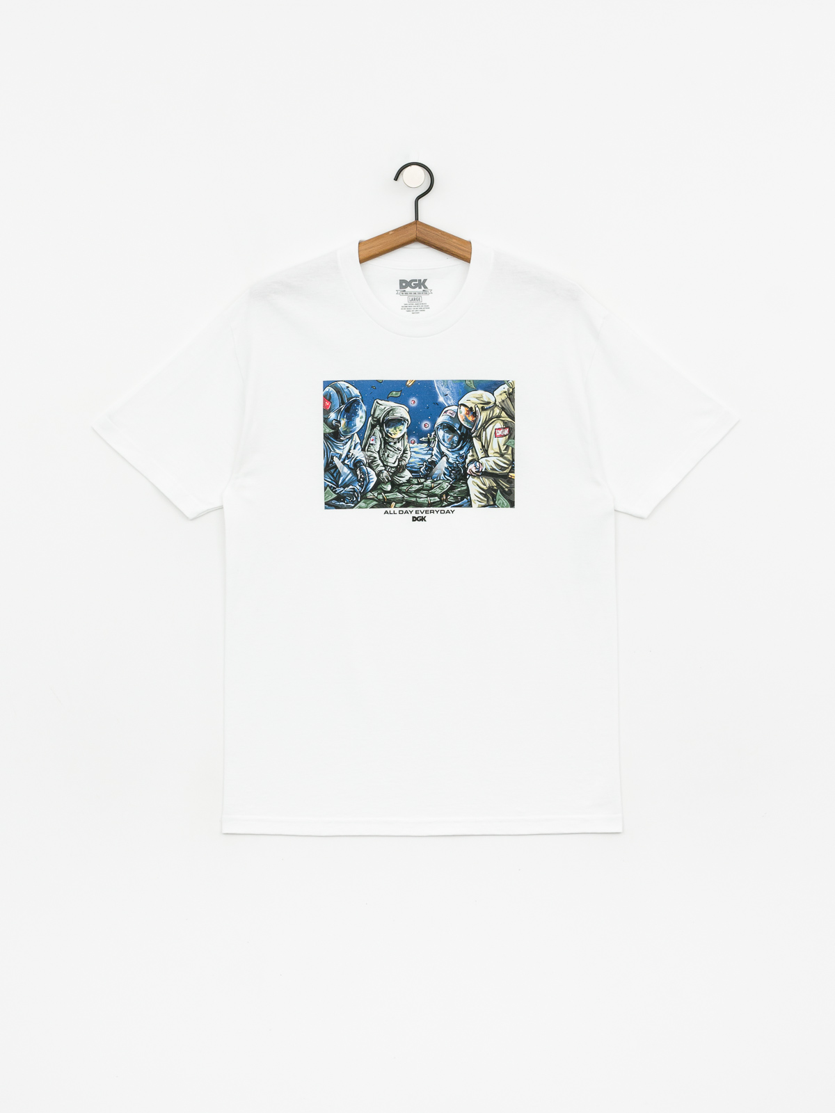 Tričko DGK Space Games (white)