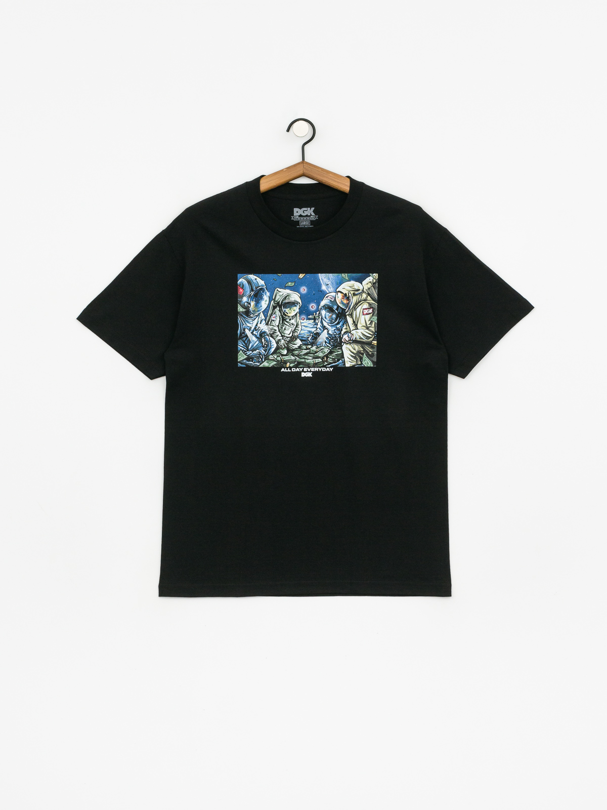 Tričko DGK Space Games (black)