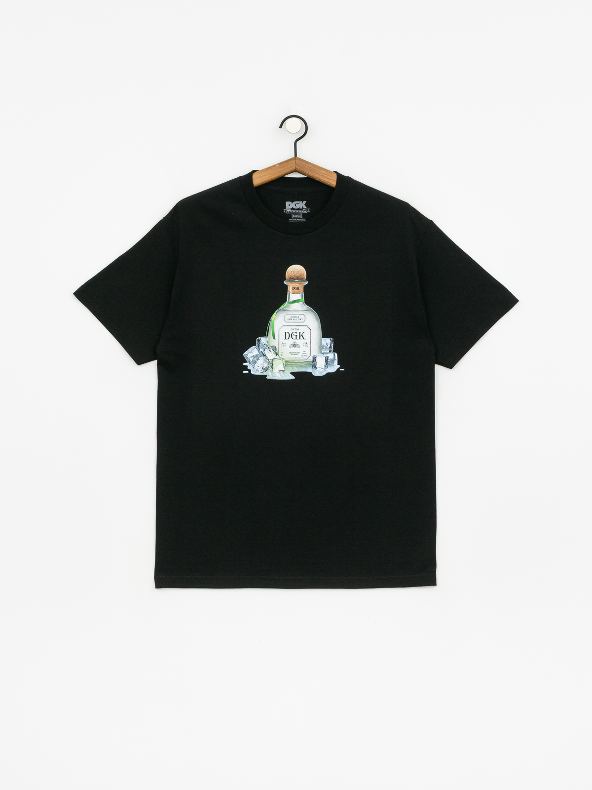 Tričko DGK Chilled (black)