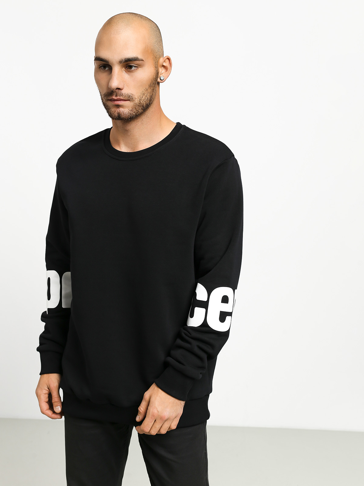 Mikina Stoprocent Elbo (black)