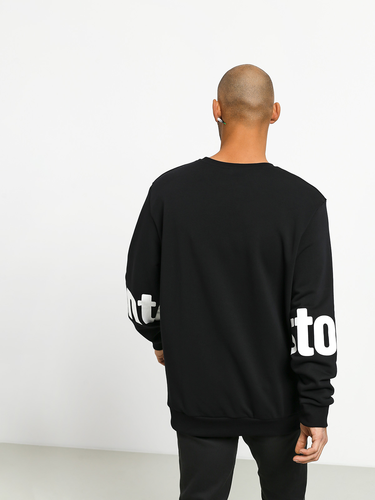 Mikina Stoprocent Elbo (black)