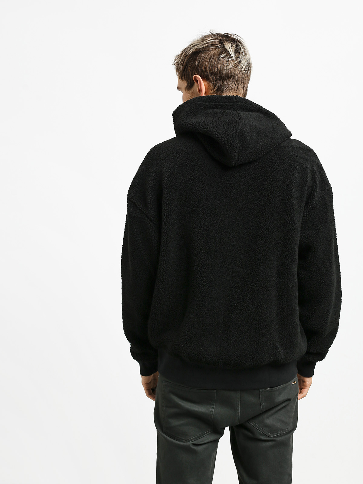 Mikina s kapucí Nike SB Sherpa HD (black/black)