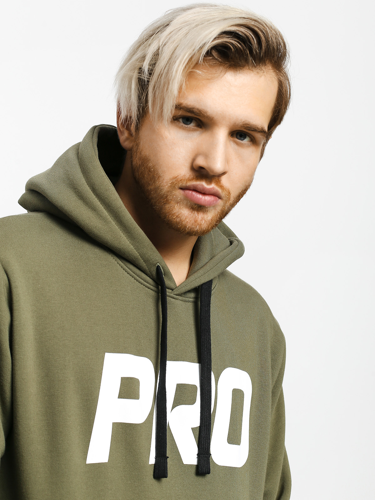 Mikina s kapucí Prosto Separ HD (olive)