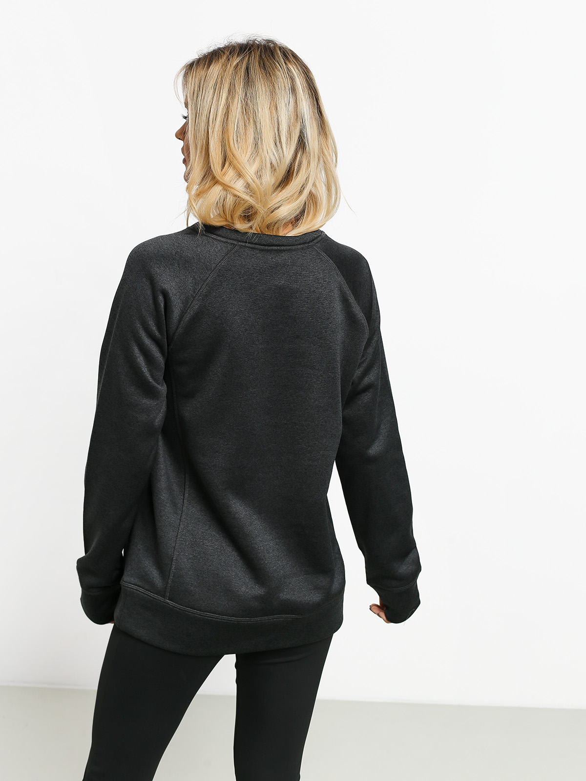 Dámská Mikina Burton Oak Crew (true black heather)