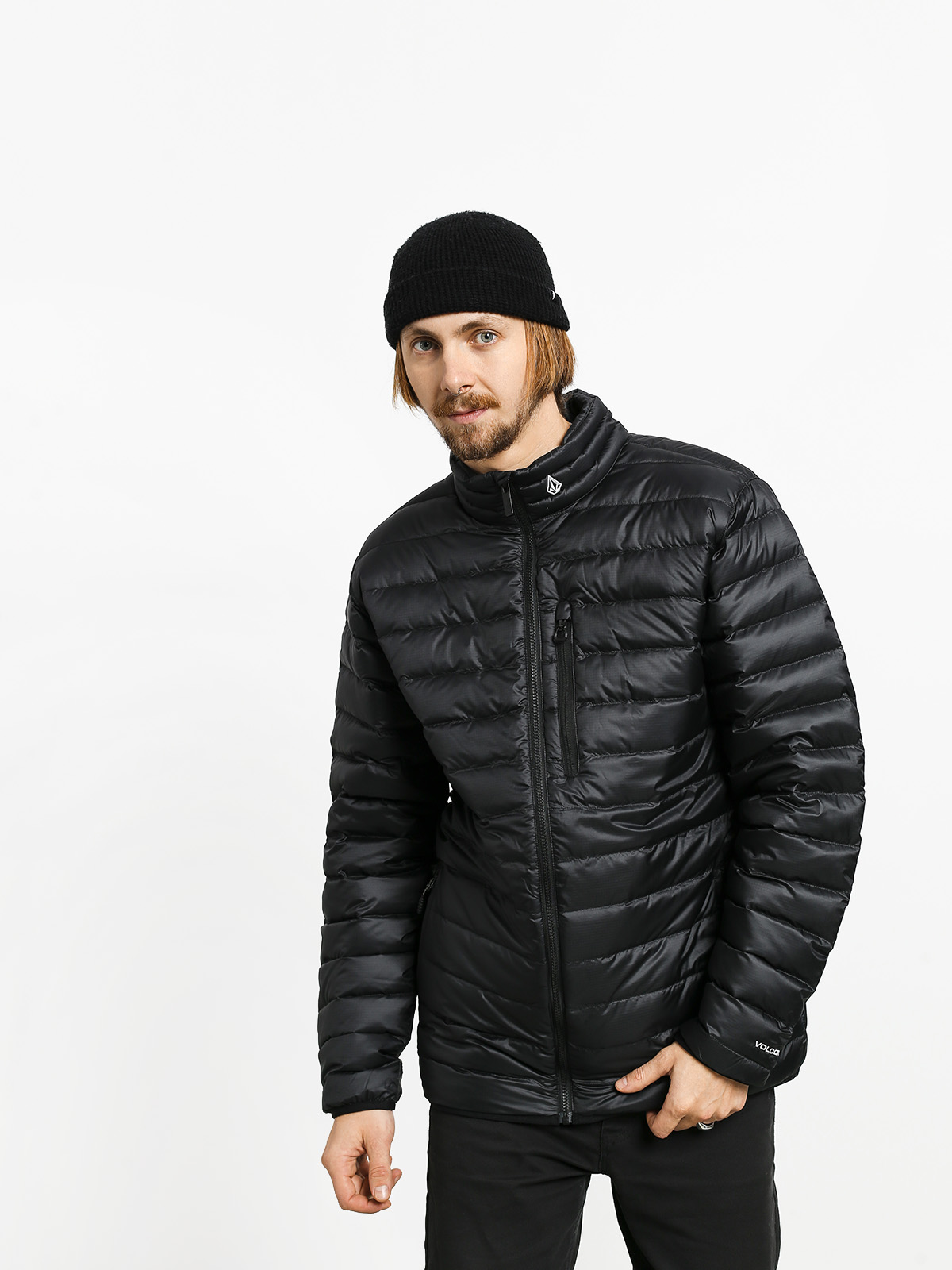 Pánská Snowboardová bunda Volcom Puff Puff Give (blk)