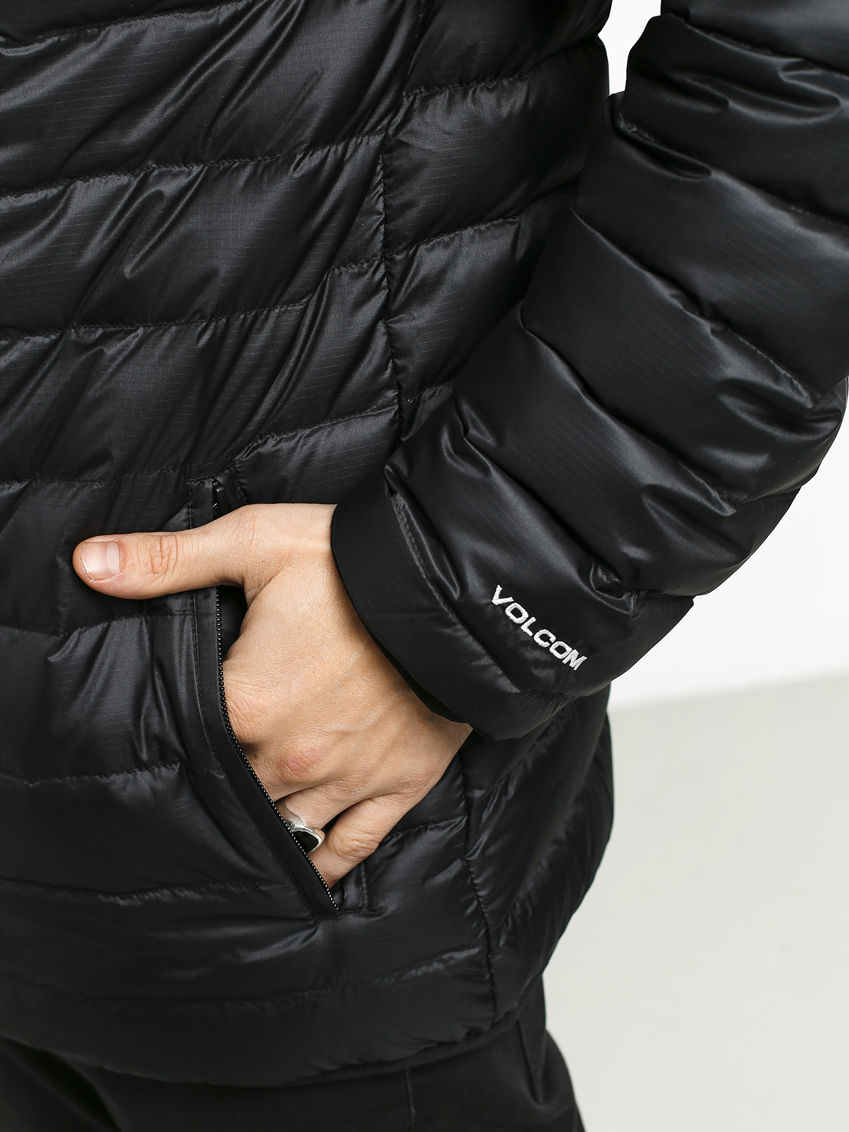 Pánská Snowboardová bunda Volcom Puff Puff Give (blk)