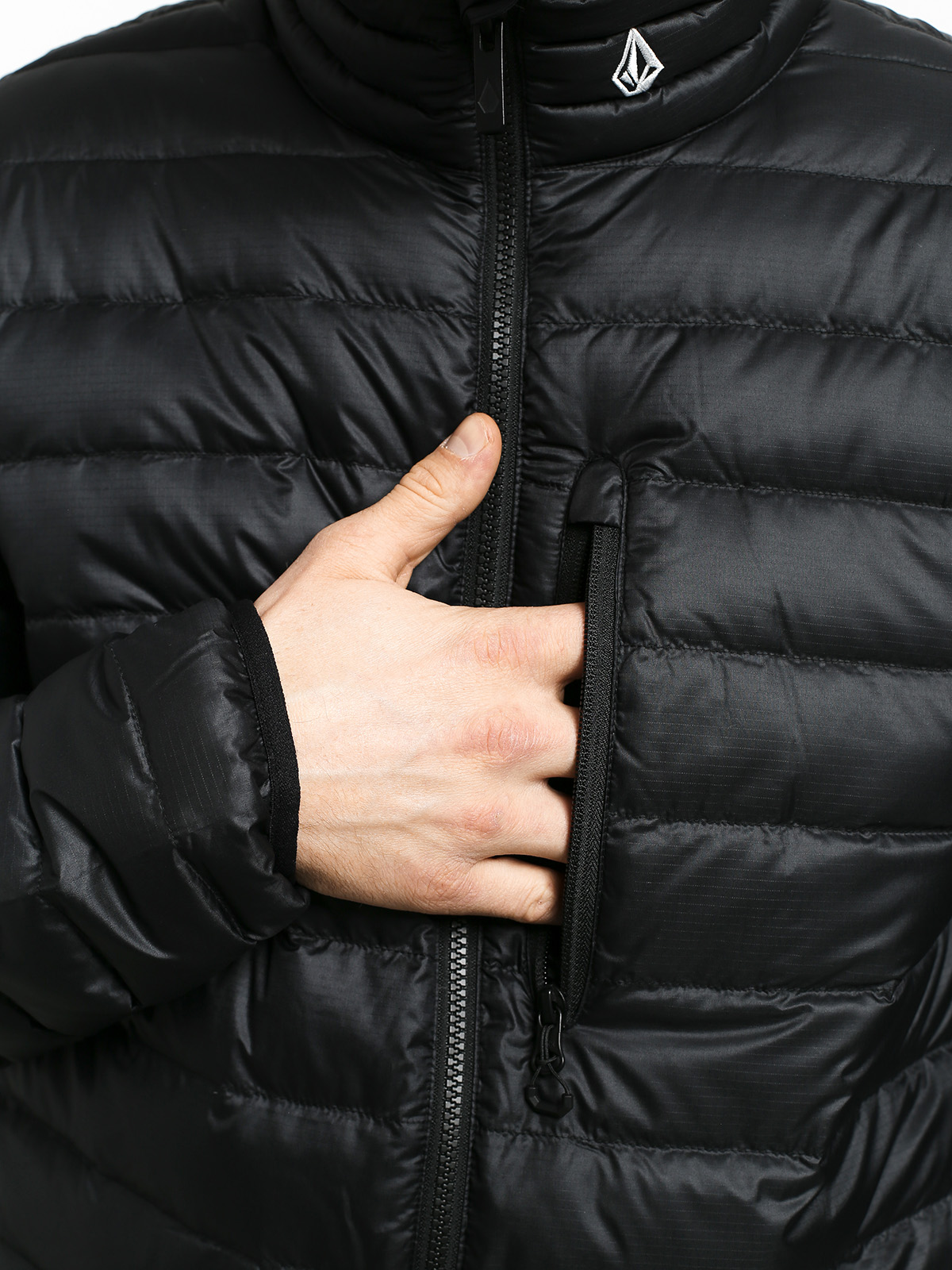 Pánská Snowboardová bunda Volcom Puff Puff Give (blk)