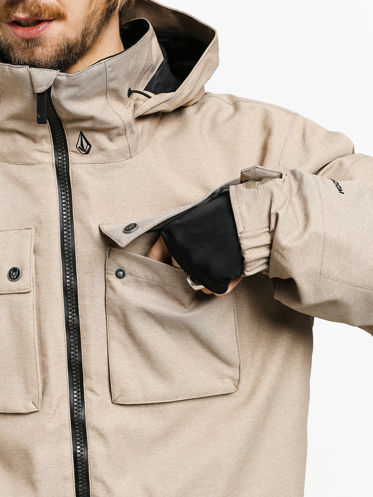 Pánská Snowboardová bunda Volcom Pat Moore 3 In 1 (tek)