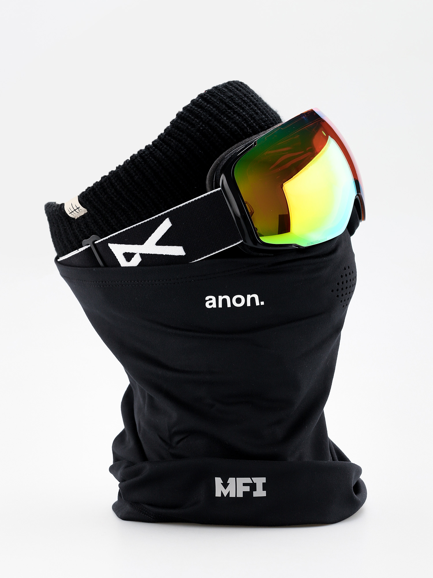 Brýle na snowboard Anon M2 Mfi W Spare (black/sonar green)