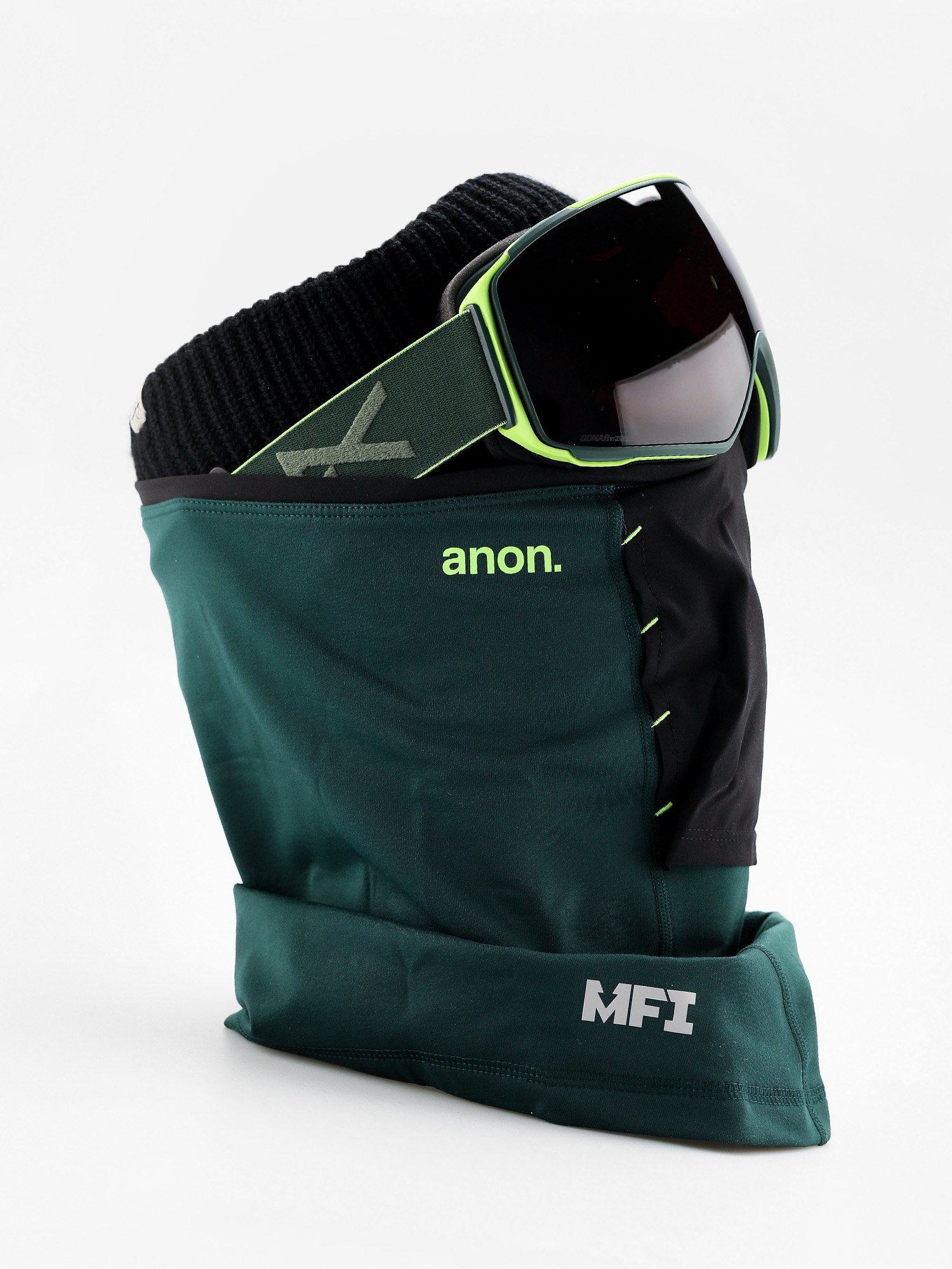 Brýle na snowboard Anon M4 Toric (green/sonar smoke)