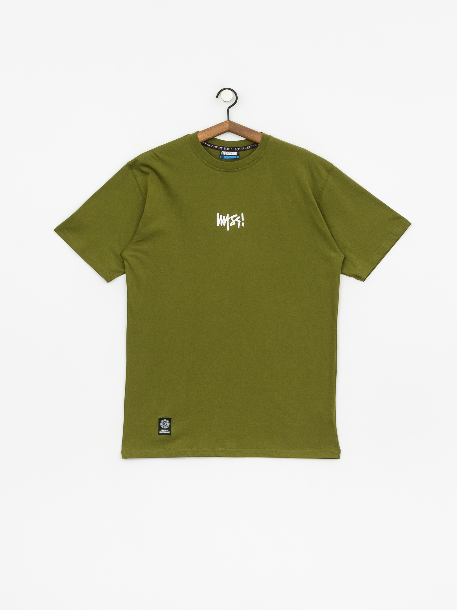 Tričko MassDnm Signature Small Logo (khaki)