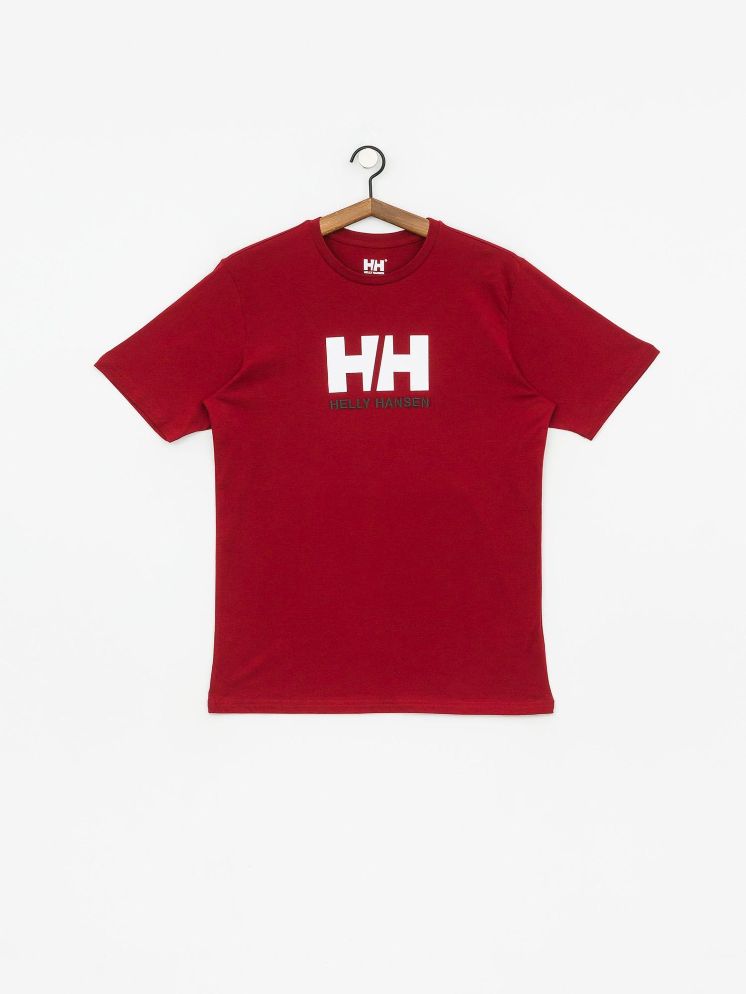 Tričko Helly Hansen Logo (oxblood)