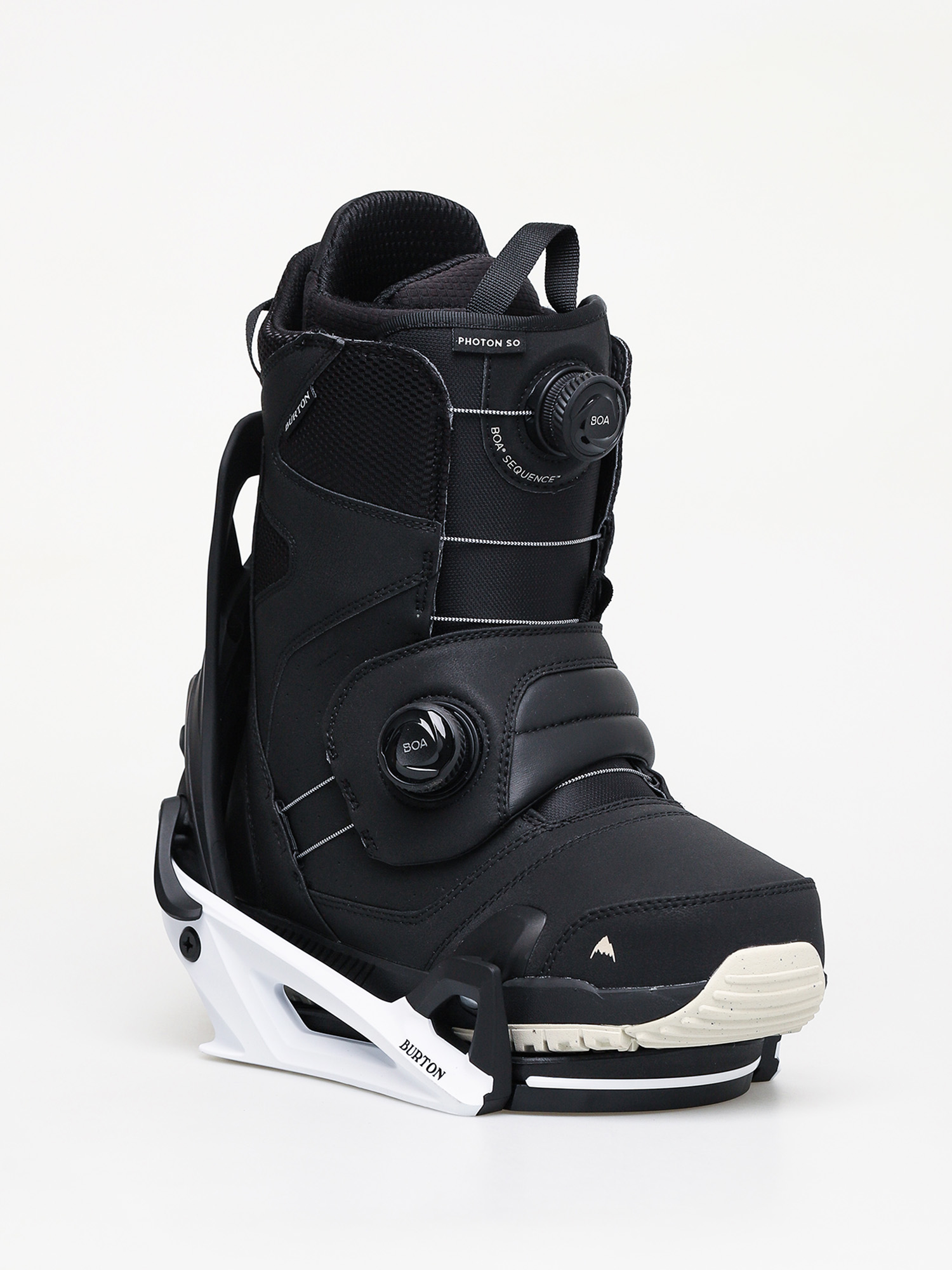Pánské Boty na snowboard Burton Zestaw Photon Step On Bindings Included (black/black/white)
