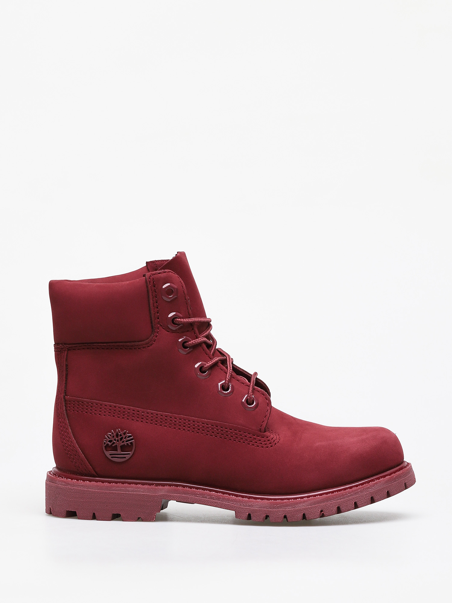Zimní boty Timberland 6 in Premium Wmn (dark red nubuck)