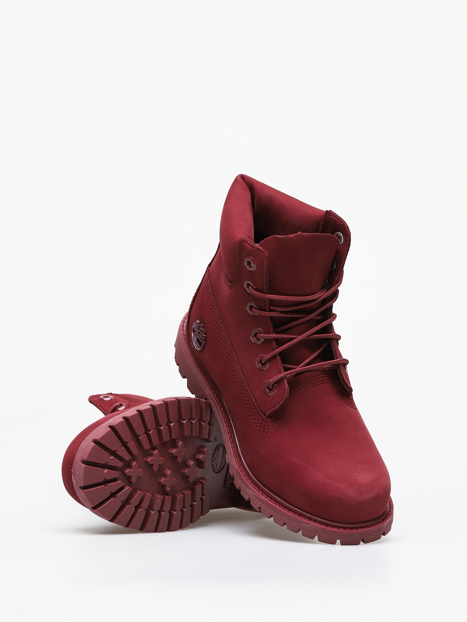 Zimní boty Timberland 6 in Premium Wmn (dark red nubuck)