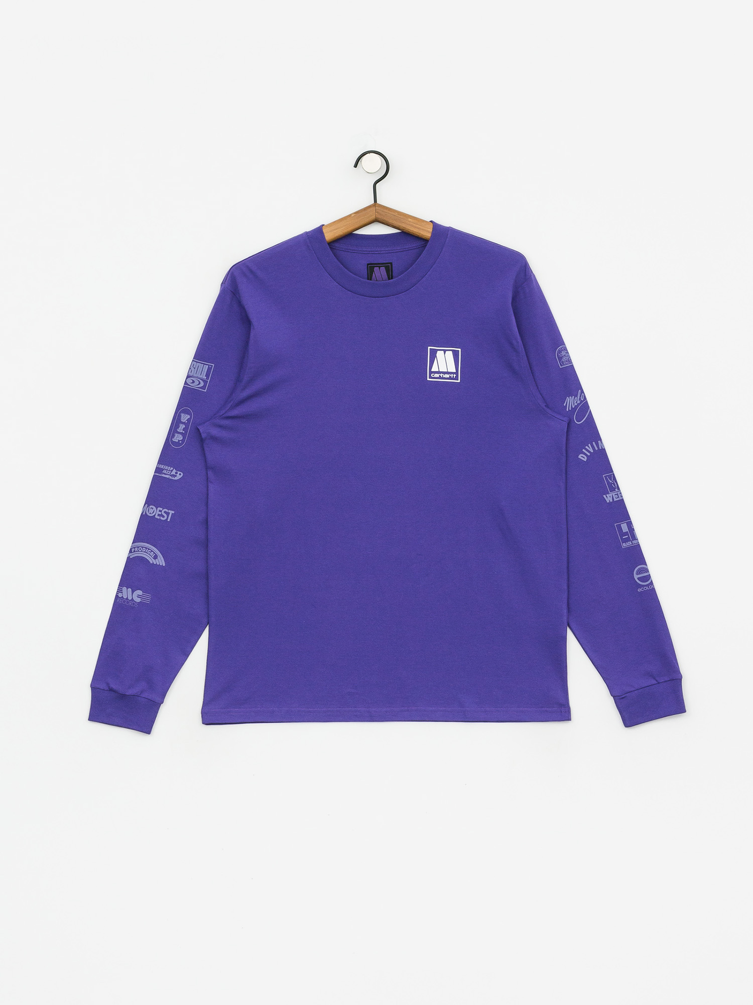 Triko Carhartt WIP Motown Sublabels (prism violet)