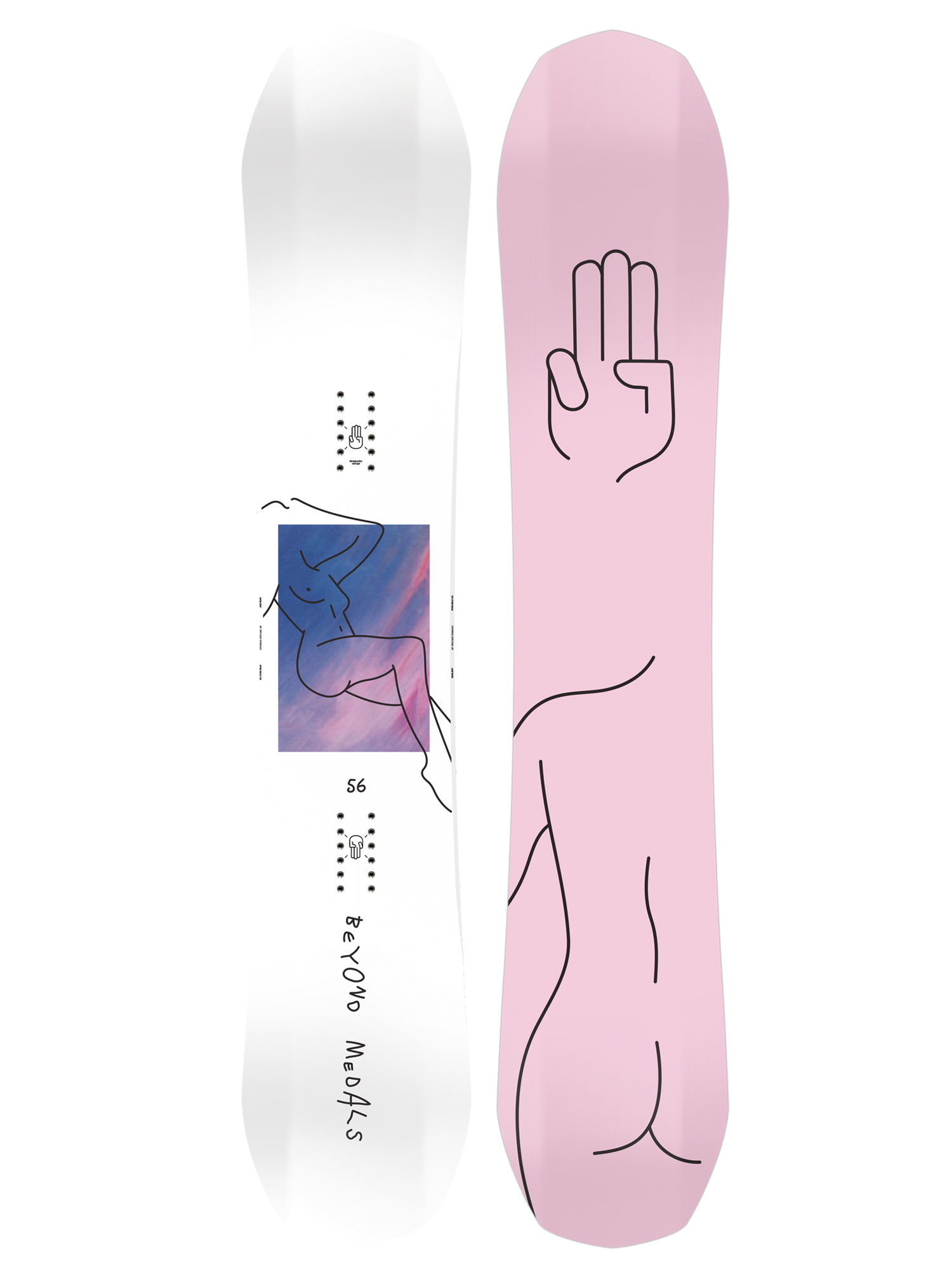 Pánská Snowboard Bataleon Goliath X Bynd Mdls (pink/black)