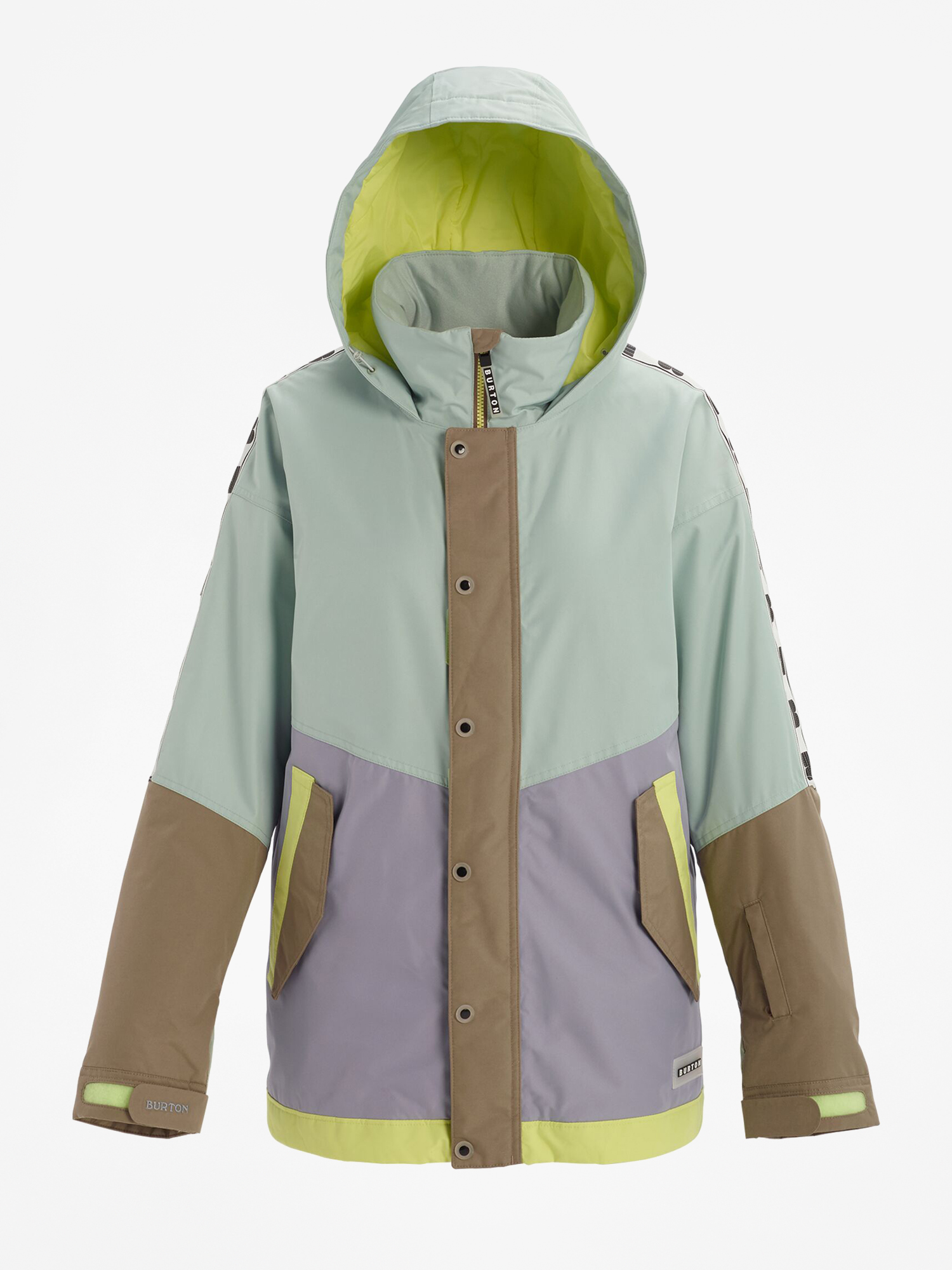 Dámská Snowboardová bunda Burton Loyle Parka (aquagr/lilac/tmbwlf)