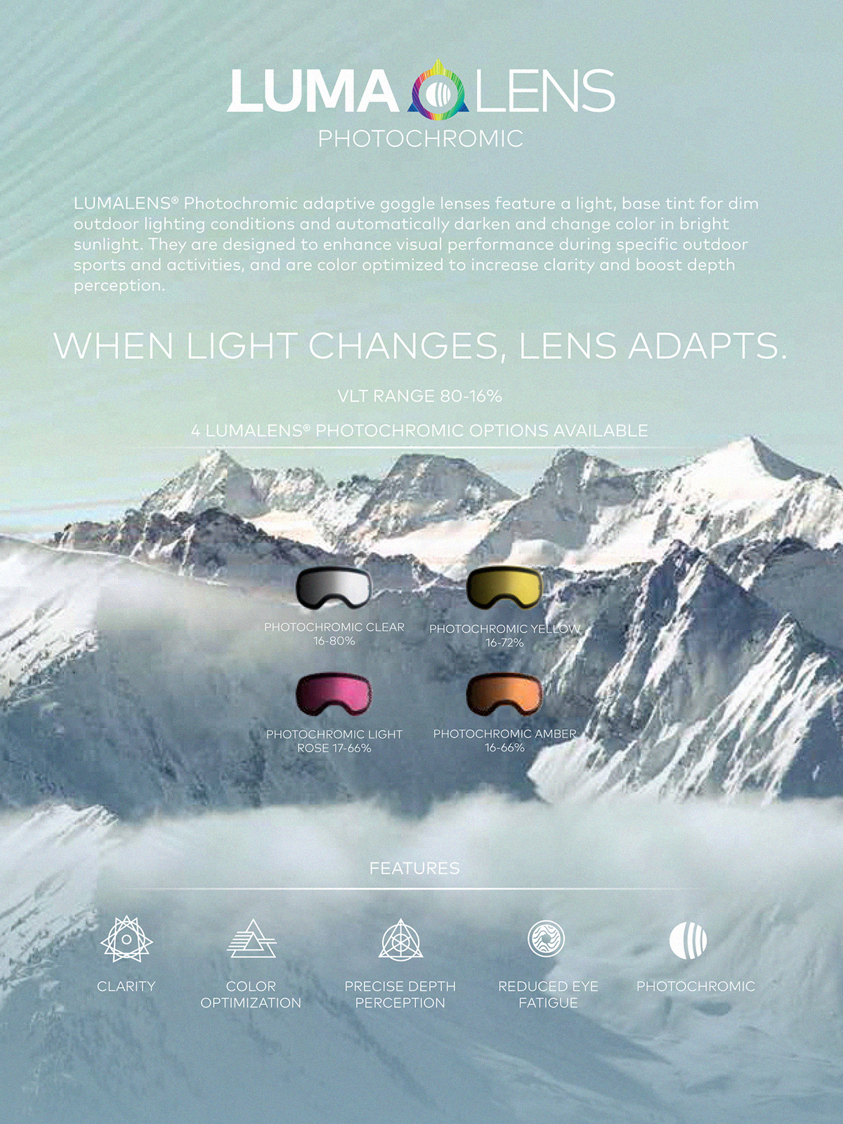 Brýle na snowboard Dragon DX2 (elementary/lumalens dark smoke/lumalens amber)