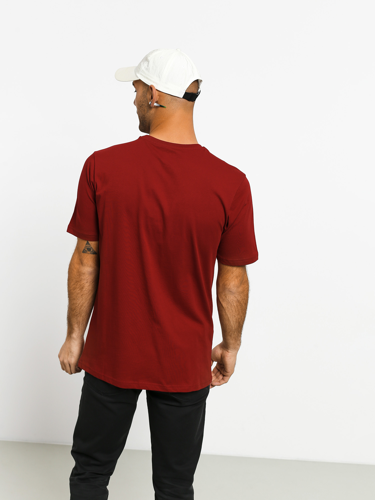 Tričko Helly Hansen Logo (oxblood)